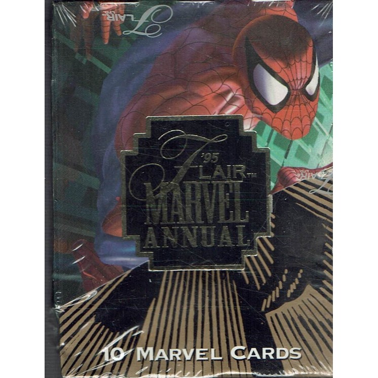 Flair Marvel annual PACK 10 cards BLISTERATO ed. Marvel Gd51