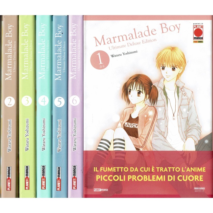 Marmalade Boy Ultimate Deluxe serie COMPLETA 1/6 Yoshizumi NUOVO ed. Panini SC09
