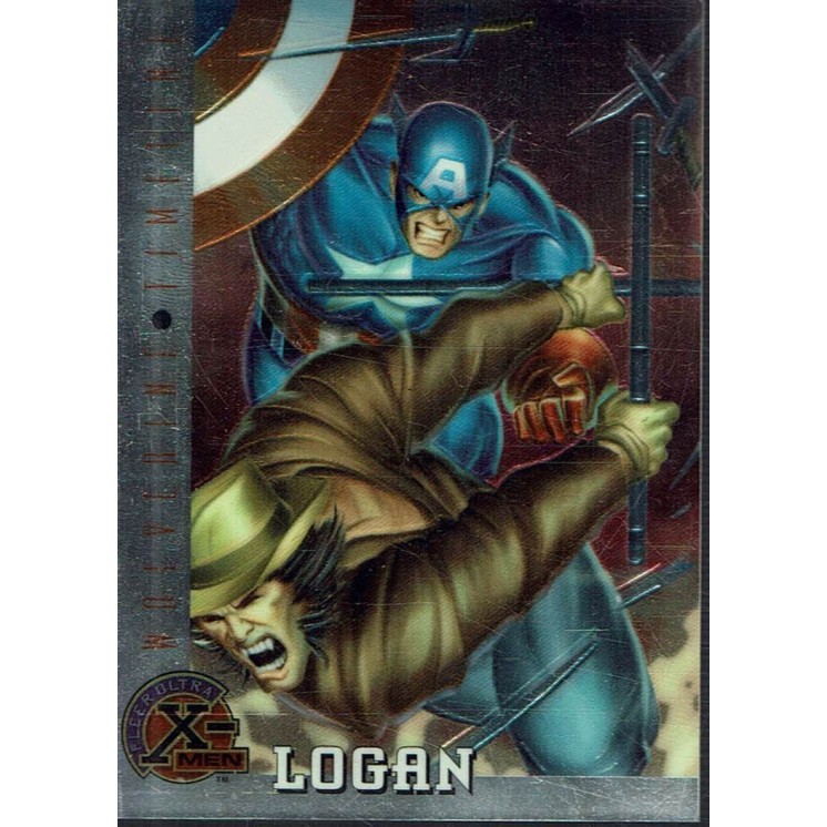 Fleer Ultra X-Men  80 Logan ed. Marvel Gd47