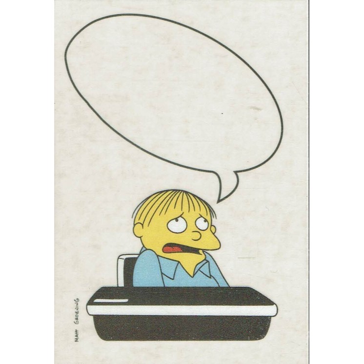 Figurina The Simpson  66 ed. Panini Gd47