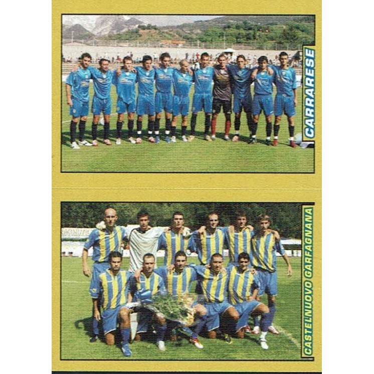 Figurina calciatori '07 '08 n. 664 Carrarese C. Garfagnana ed. Panini Gd47