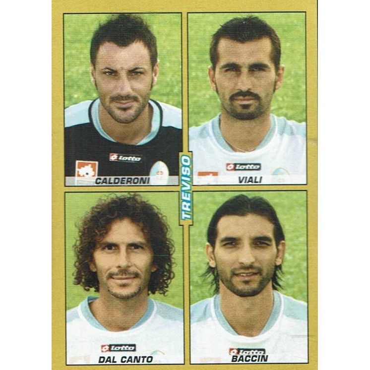 Figurina calciatori '07 '08 n. 605 Calderoni Viali Dal Canto ed. Panini Gd47