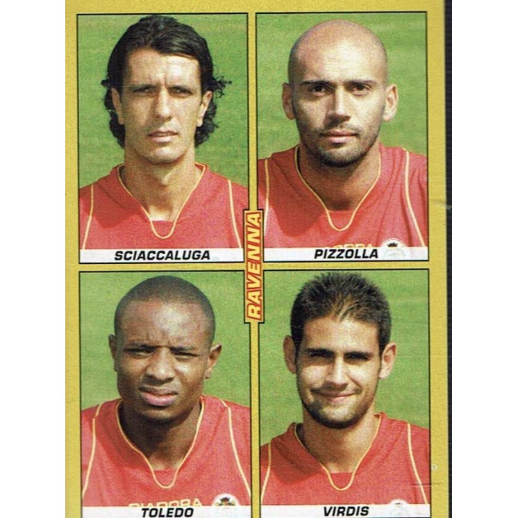 Figurina calciatori '07 '08 n. 590 Scaccaluga Pizzola Toledo ed. Panini Gd47