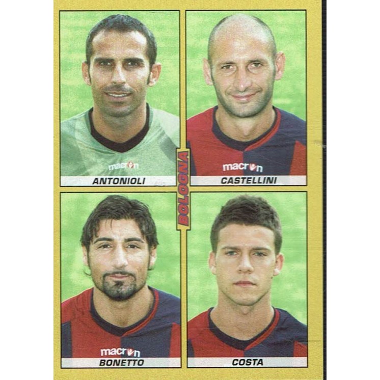 Figurina calciatori '07 '08 n. 508 Antonioli Castellini Bonetto ed. Panini Gd47