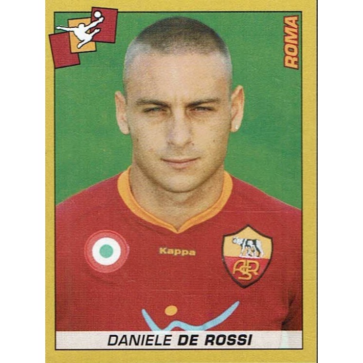Figurina calciatori '07 '08 n. 375 D. De Rossi  Roma ed. Panini Gd47