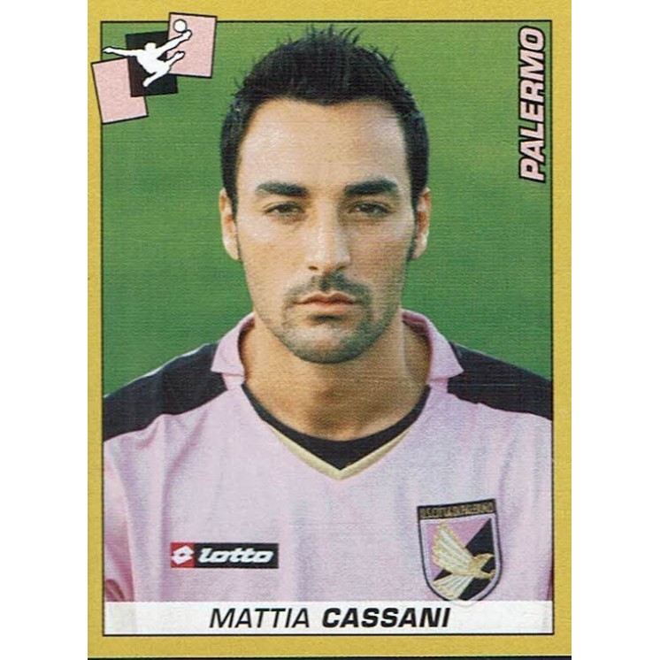 Figurina calciatori '07 '08 n. 298 M. Cassini Palermo ed. Panini Gd47
