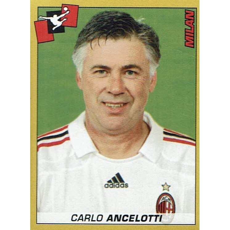 Figurina calciatori '07 '08 n. 240 C. Ancelotti Milan ed. Panini Gd47