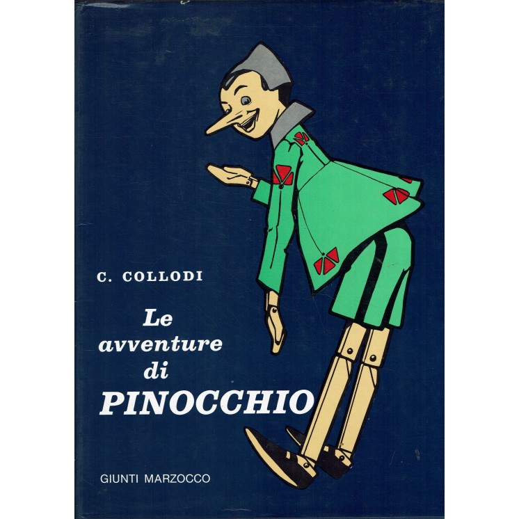 Le avventure di Pinocchio di C. Collodi RISTAMPA 1987 ed. Giunti Marzocco FF04