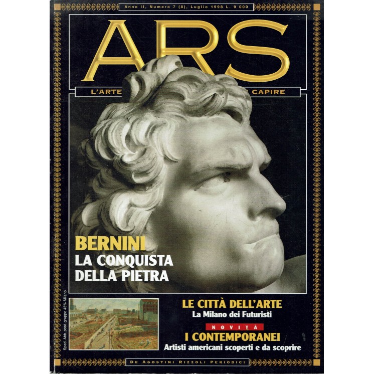 ARS   8 lugl. 1998 Bernini i contemporanei le città dell'arte ed. Rizzoli FF06