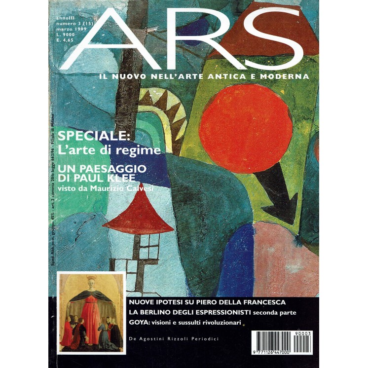 ARS  15 mar. 1999 Piero Della Francesca Goya ed. Rizzoli FF06