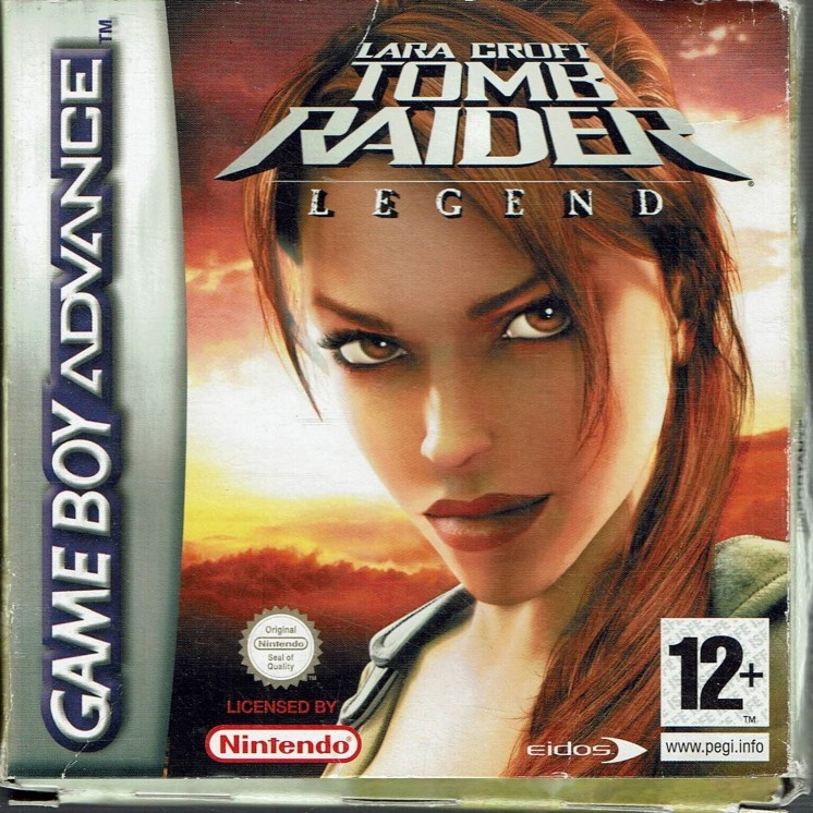 GAME Boy ADVANCE Lara Croft Tomb Rider legend ITA con libretto ed. Eidos B31