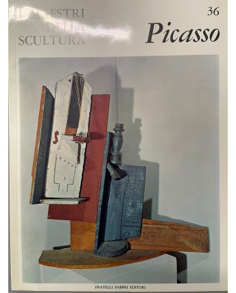 I maestri della scultura  36 Picasso ed. Fratelli Fabbri FF18