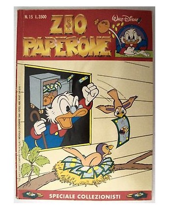 Zio Paperone N.  15 di Carl Barks ed. W.D. Company Italia