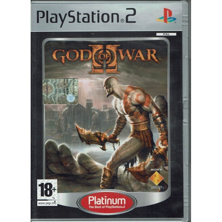 Videogioco Playstation 2 God of war II ita usato libretto ed. Sony B32