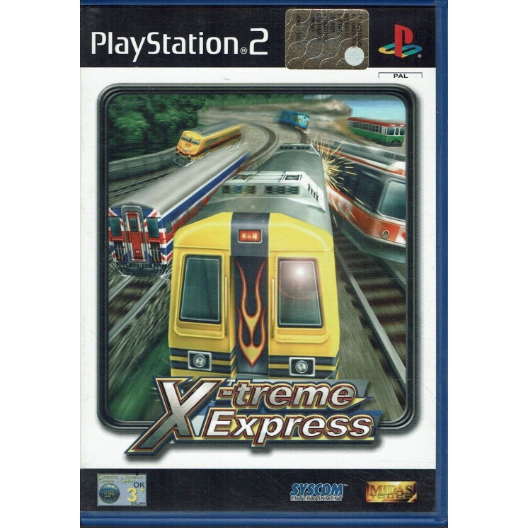 Videogioco Playstation 2 Xtreme express ita usato libretto ed. Midas B32
