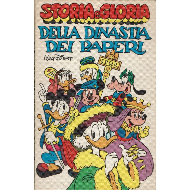 Storia e gloria della dinastia dei paperi di Walt Disney ed. Mondadori BO10