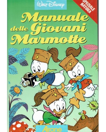 Manuale delle giovani marmotte speciale natura di Walt Disney ed. Airone BO