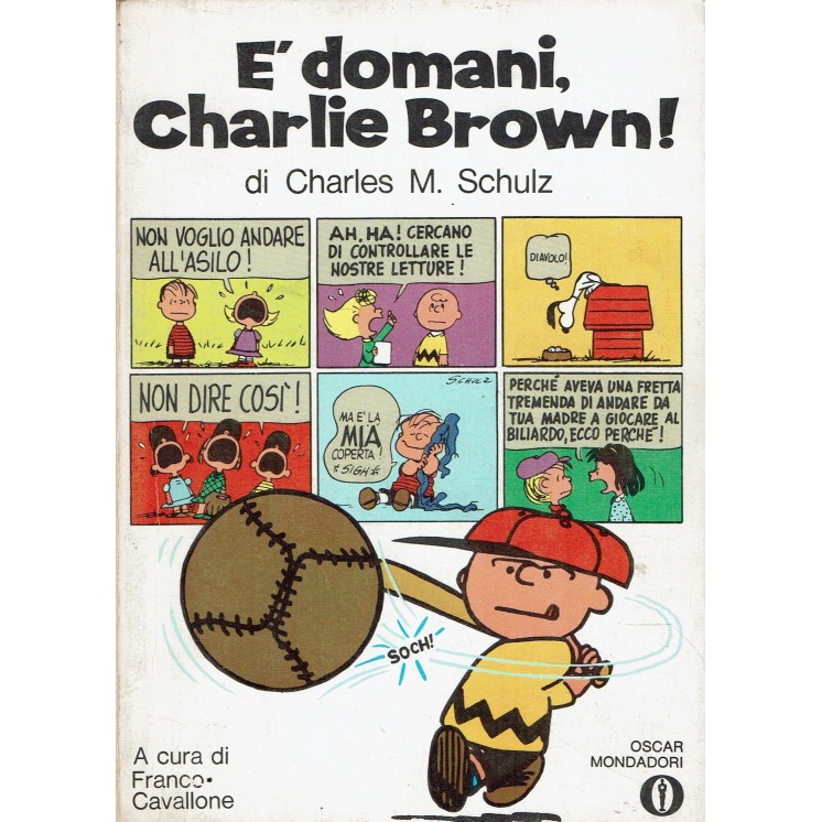 Oscar Mondadori  342 è domani Charlie Brown di C. Schulz ed. Mondadori BO10