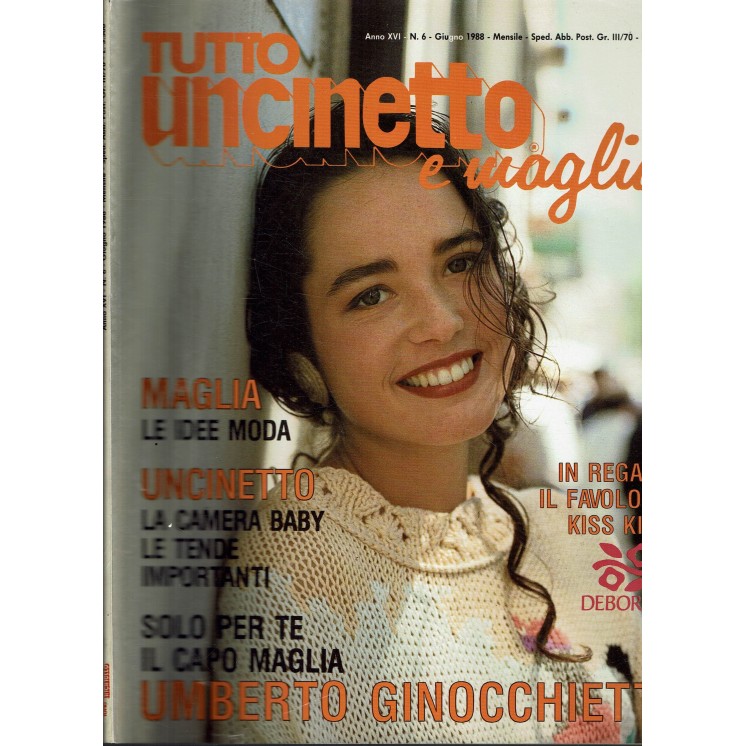 Tutto uncinetto e maglia   6 giu. 1988 U. Ginocchietti ed. Tutto Uncinetto R13