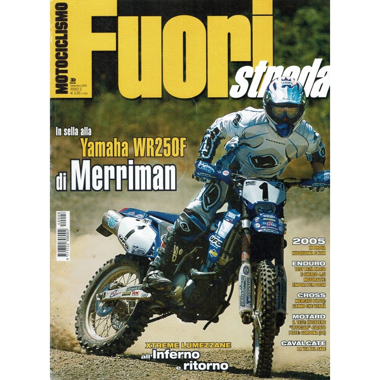 Motociclismo fuori strada  9 sett. 2004 Yamaha WR250F ed. EdiSports R14
