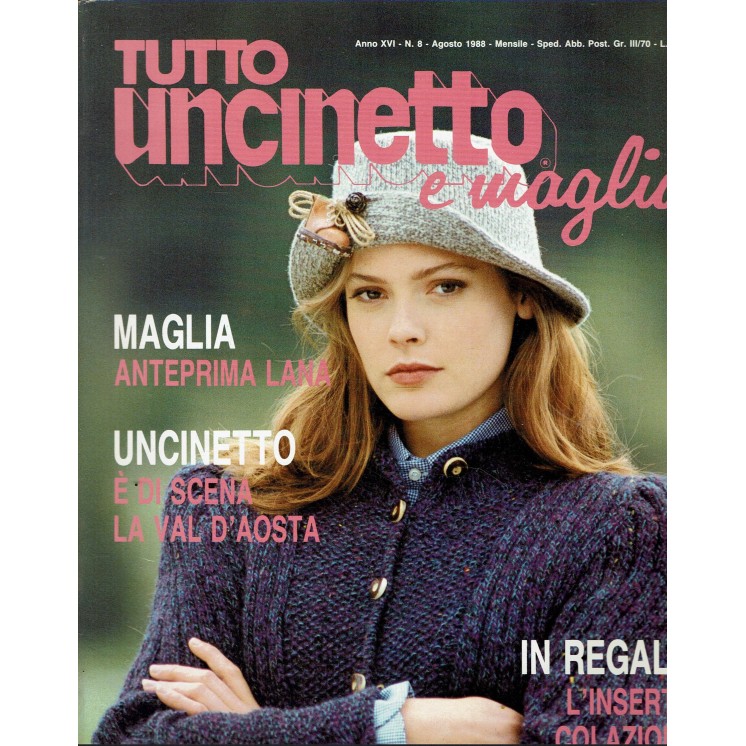 Tutto uncinetto e maglia   8 ago. 1988 ed. Tutto Uncinetto R15