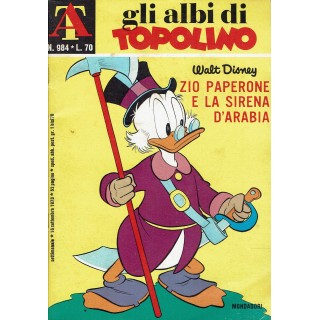 Albi di Topolino  984 Zio Paperone sirena Arabia ed. Mondadori BO09