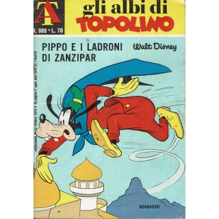 Albi di Topolino  988 Pippo e ladroni Zanzipar ed. Mondadori BO09