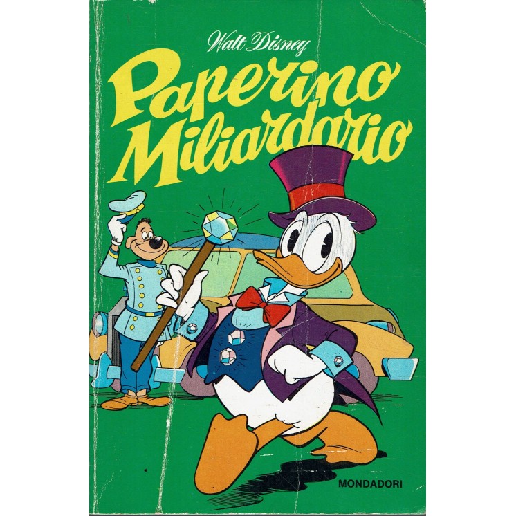 Classici Disney Prima serie Paperino miliardario bollini ed. Mondadori BO03