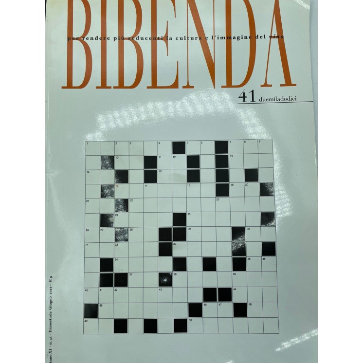 Bibenda 41 giu. 2013 ed. Bibenda FF08