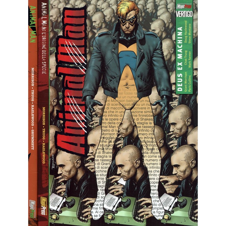 AnimalMan serie COMPLETA 1/3 di Morrison ed. Magic Press SU10