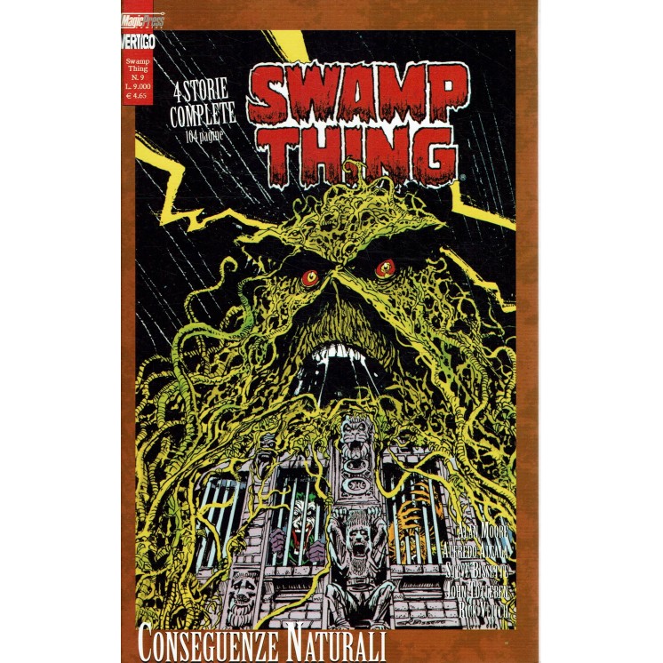 SWAMP THING n. 9 conseguenze naturali di Alan Moore ed. Magic Press