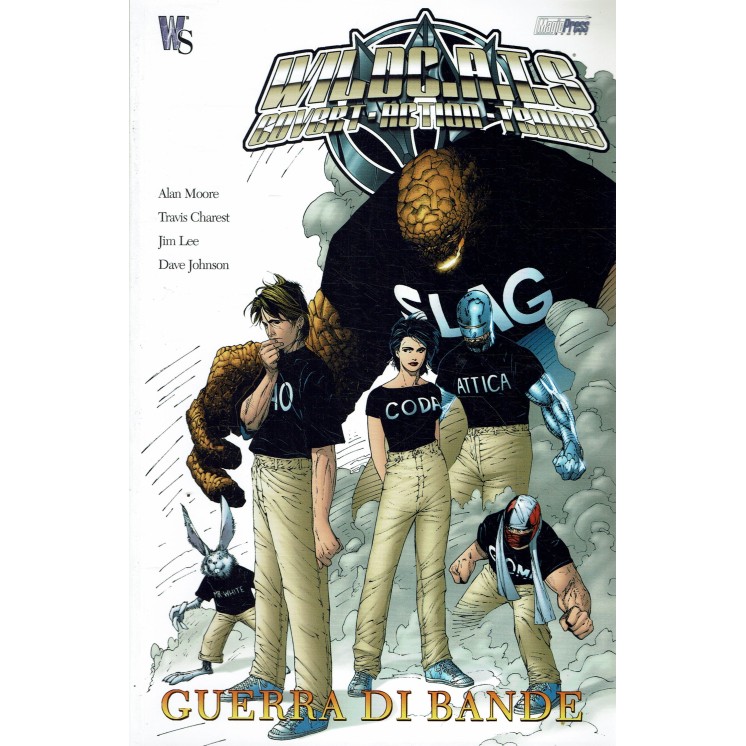 Wildcats guerra di bande di Alan Moore ed. Magic Press NUOVO 