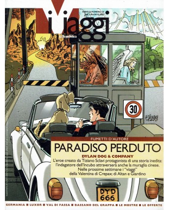 I viaggi 139 Dylan Dog ed. Repubblica FU15