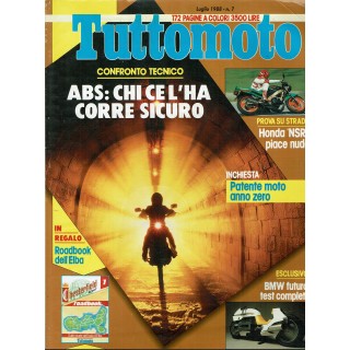 Tutto moto   7 lugl. 1988 ABS chi ce l'ha corre sicuro ed. Conti R09