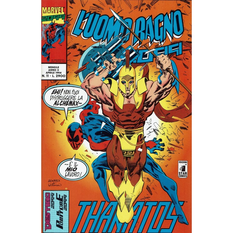 L'Uomo Ragno 2099 n. 11 Thanatos ed. Star Comics