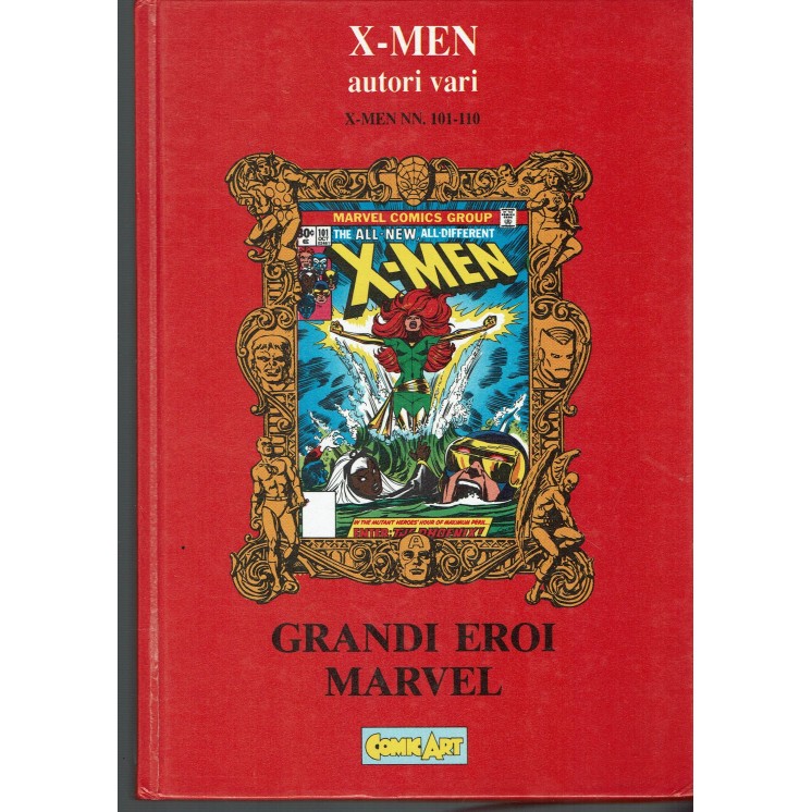 Grandi Eroi Marvel 12 X Men 101/110 CARTONATO ed. Comic Art FU24