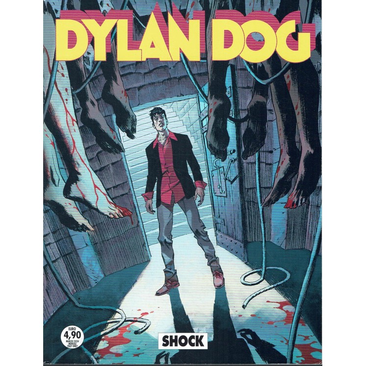 Dylan Dog n.450 shock di Baraldi USATO ed. Bonelli