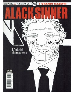 I Grandi Maestri  10 Alack Sinner età del disincanto 2 di Munoz ed. Cosmo BO02