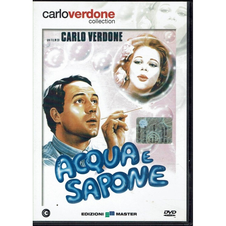 DVD Carlo Verdone Collection  3 Acqua e sapone EDITORIALE ed. Master B32