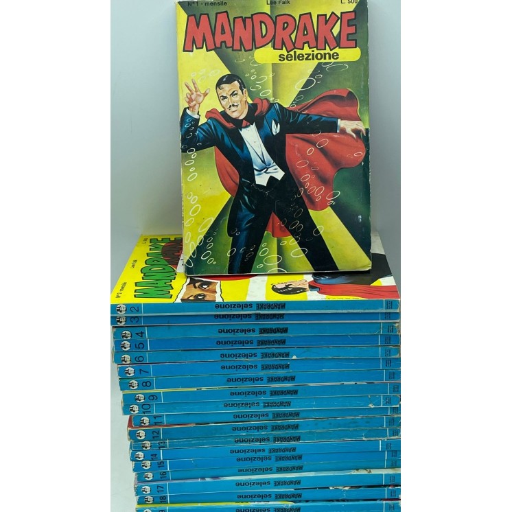 Mandrake selezione serie COMPLET 1/19 di Lee Falk ed. Fratelli Spada FU37
