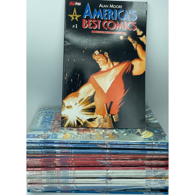 America's best comics serie COMPLETA 1/21 di Alan Moore ed. Magic Press FU39