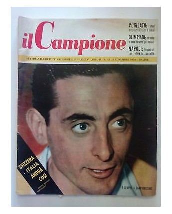 Il campione 45 nov. 1956 ed. Il Campione FF14