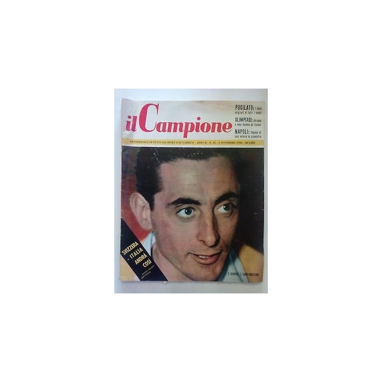 Il campione 45 nov. 1956 ed. Il Campione FF14