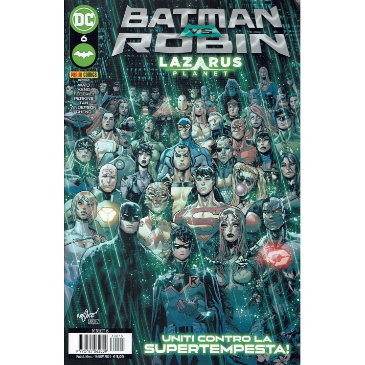 DC Select  15 Batman vs Robin  6 di Waid e Yang ed. Panini Comics SU42