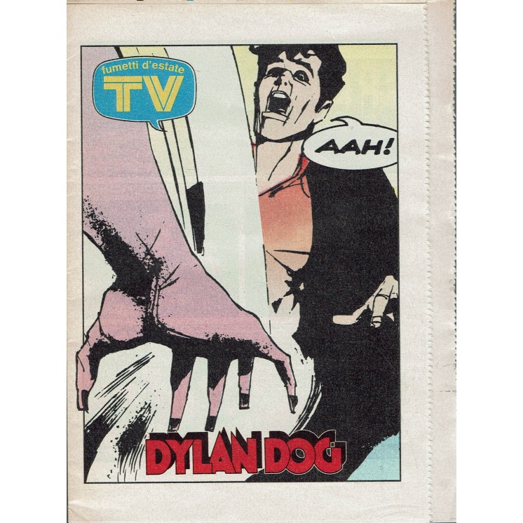 Dylan Dog Fumetti d'estate TV Sorrisi FUORISERIE ed. Mondadori BO08