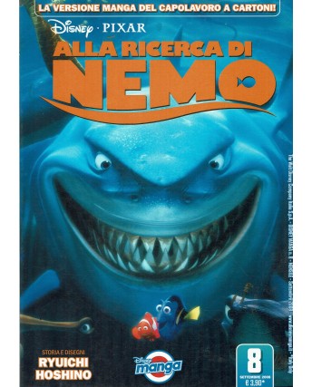 Disney Manga  8 alla ricerca di Nemo di R. Hoshino ed. Disney BO09