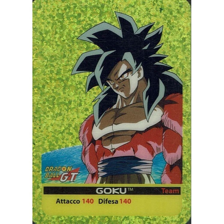 Lamincards Dragon Ball GT Edibas Serie Smeraldo Goku S08 Gd54