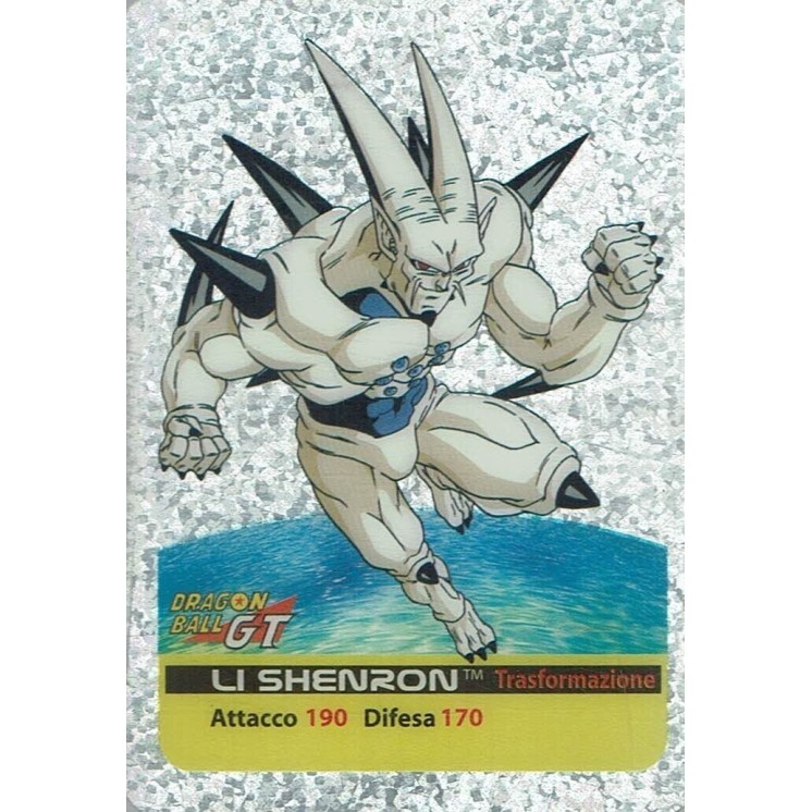 Lamincards Dragon Ball GT Edibas Serie Platino Li Shenron P21 Gd52