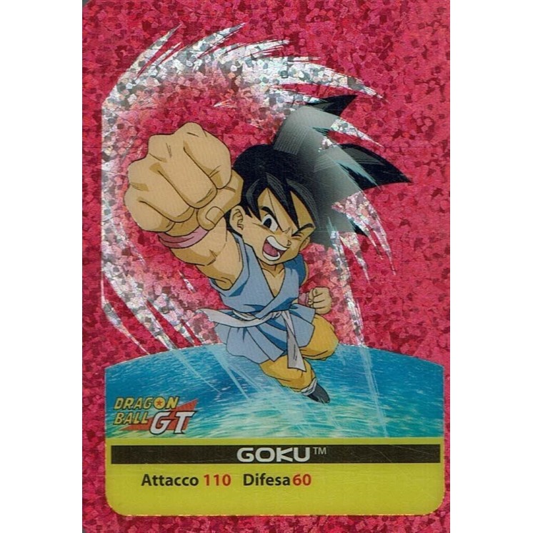 Lamincards Dragon Ball GT Edibas Serie Platino Goku R02 Gd38