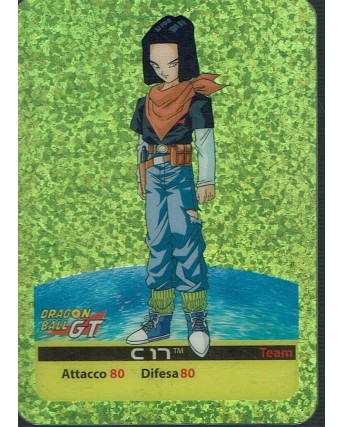 Lamincards Dragon Ball GT Edibas Serie Smeraldo C17 S15 Gd54